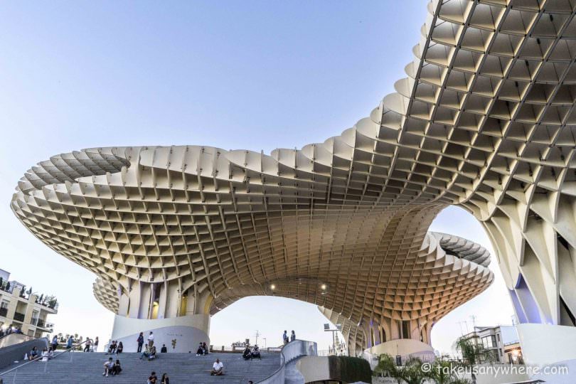 tòa nhà có kiến trúc đẹp: Metropol Parasol - Seville, Tây Ban Nha