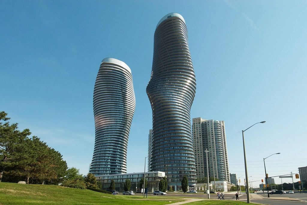 tòa nhà có kiến trúc đẹp: Absolute World - Mississauga, Ontario