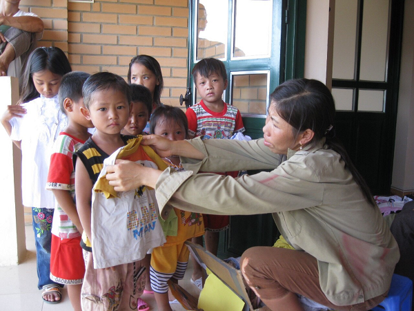 Trong làng trẻ em SOS Điện Biên Phủ có một người mẹ vĩ đại